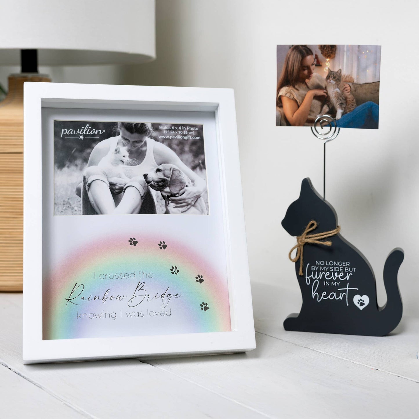 Rainbow Bridge 7.5" x 9.5" Shadow Box Frame (6" x 4" Photo)