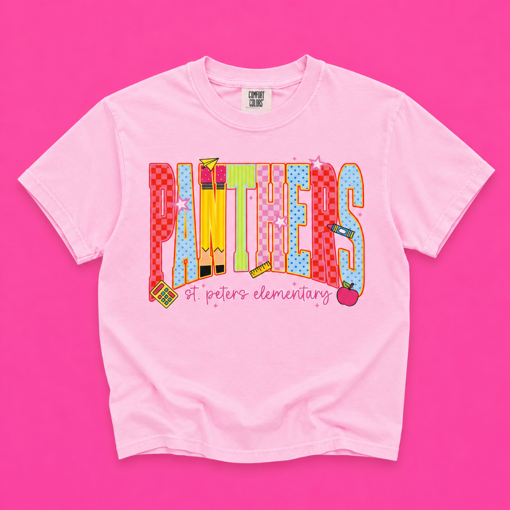 St. Peters Elementary | Panthers Tee|8744