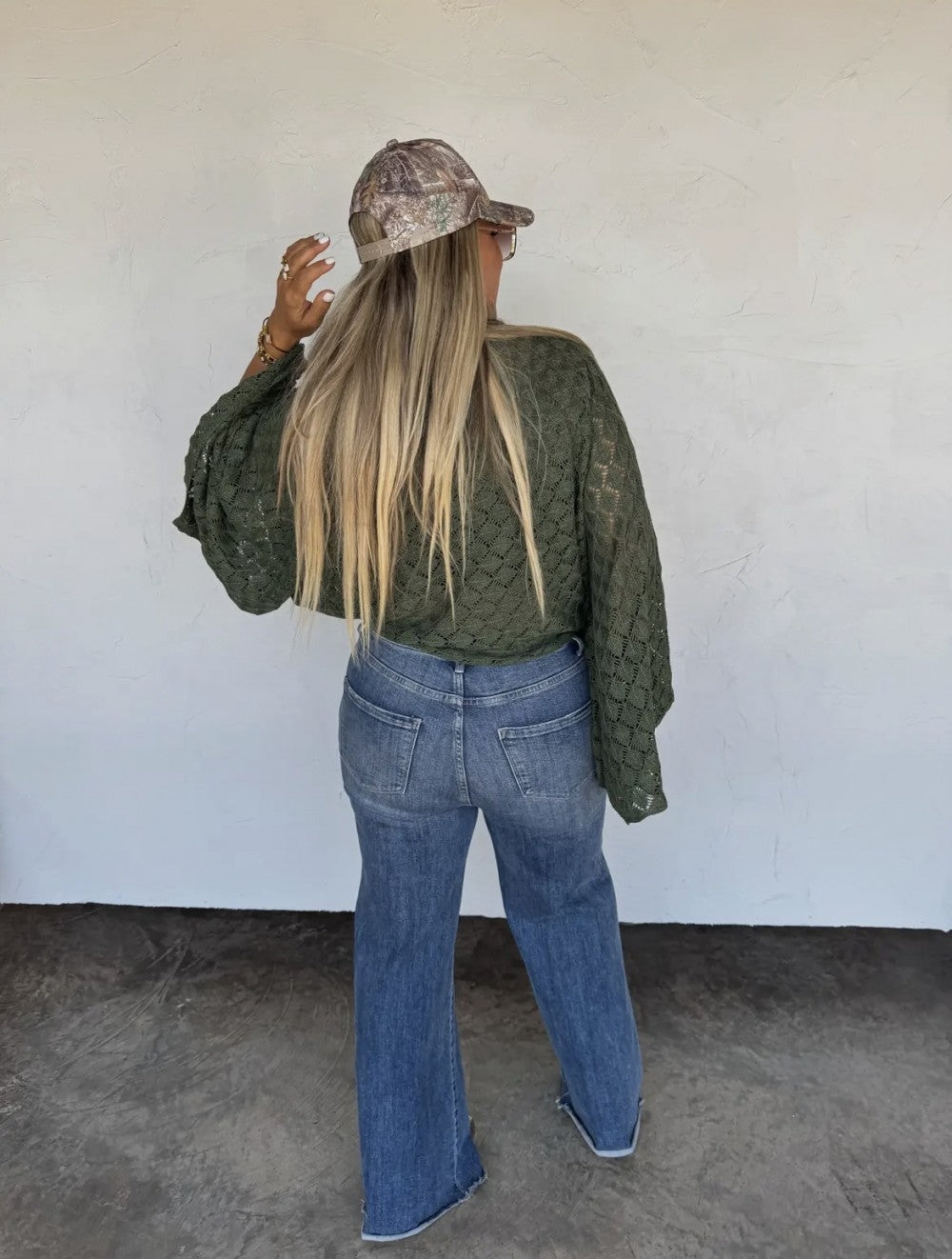 Free Spirit Bell Sleeve Top|924