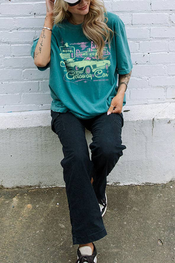 Getaway Car Motel Tee