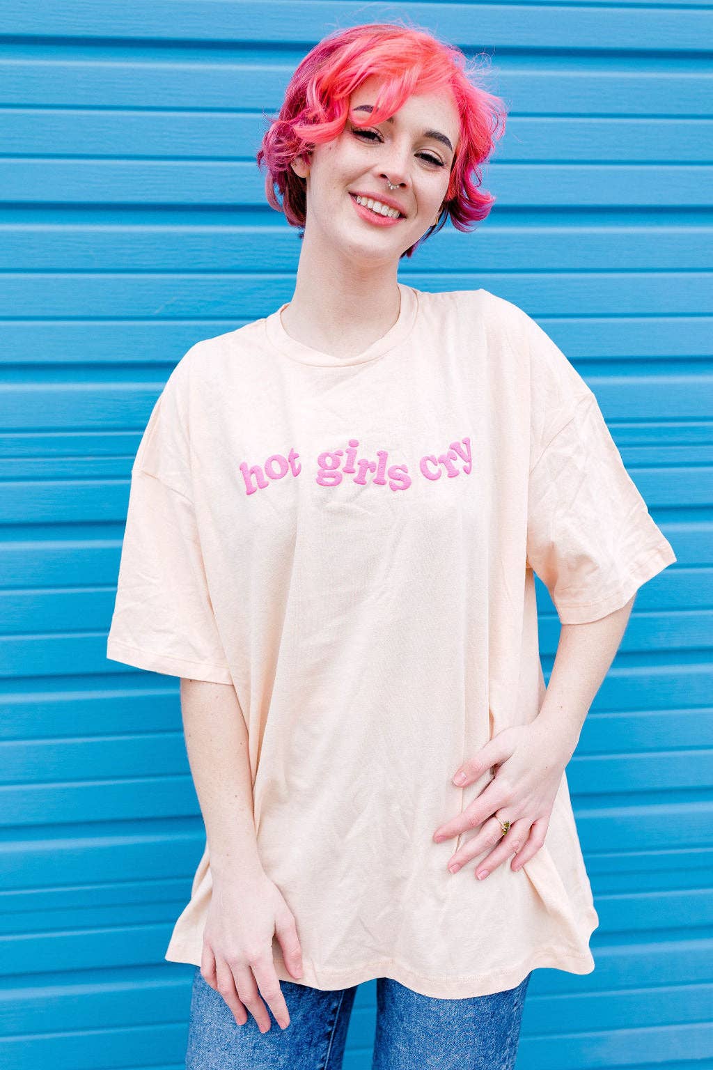 Hot Girls Cry Peach Puff