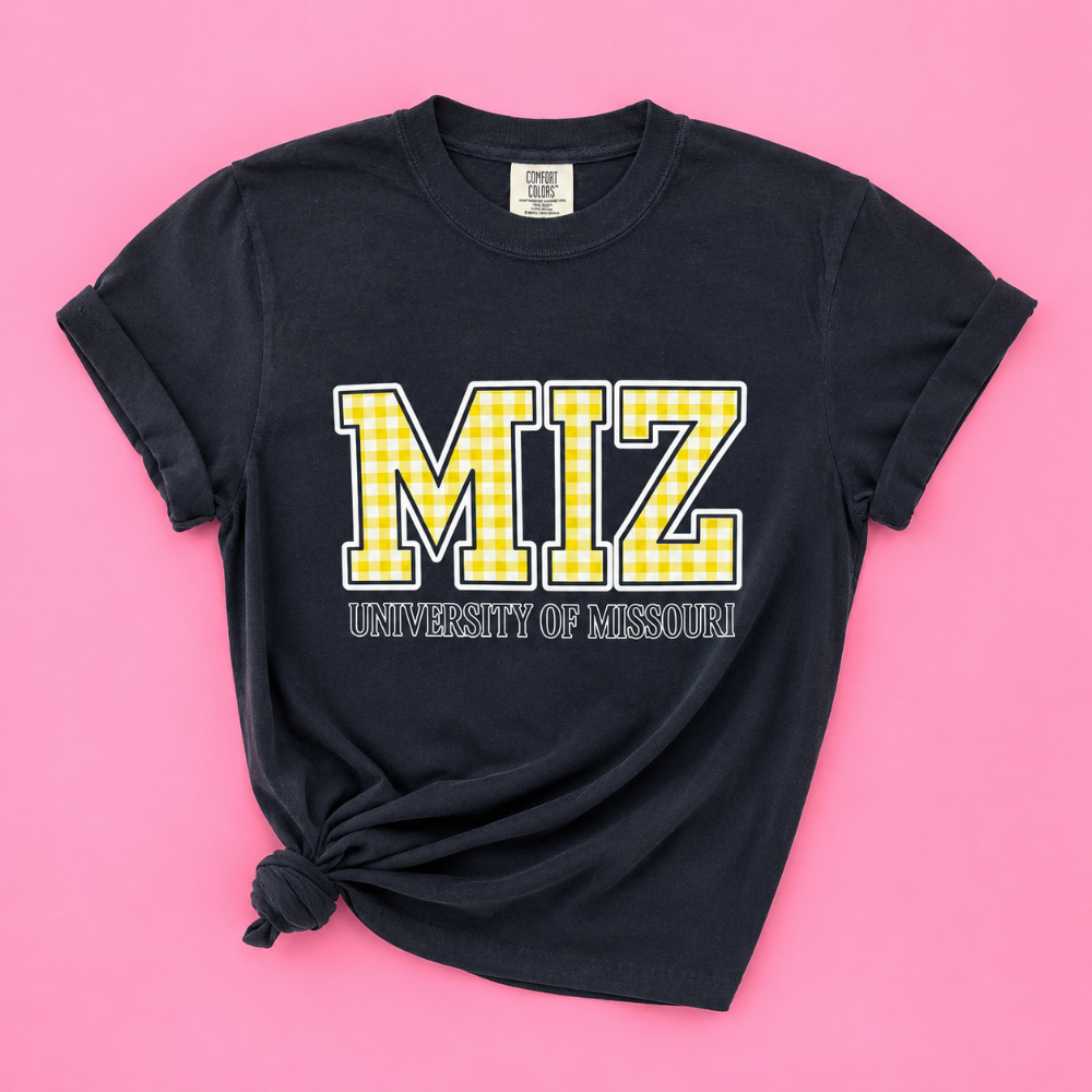 MIZ Gingham Tee|8831