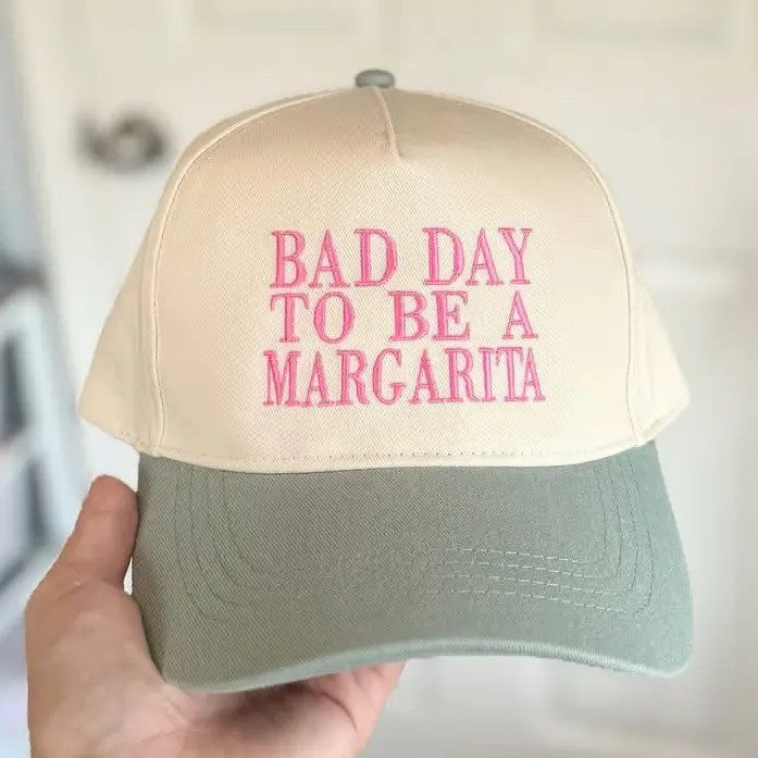 Bad Day To Be A Margarita | Embroidered Hat|8628