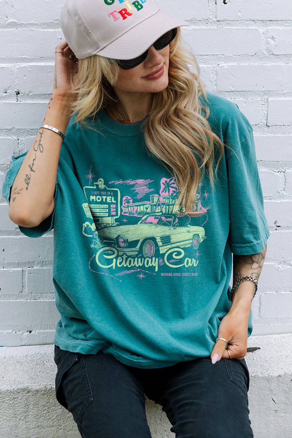 Getaway Car Motel Tee