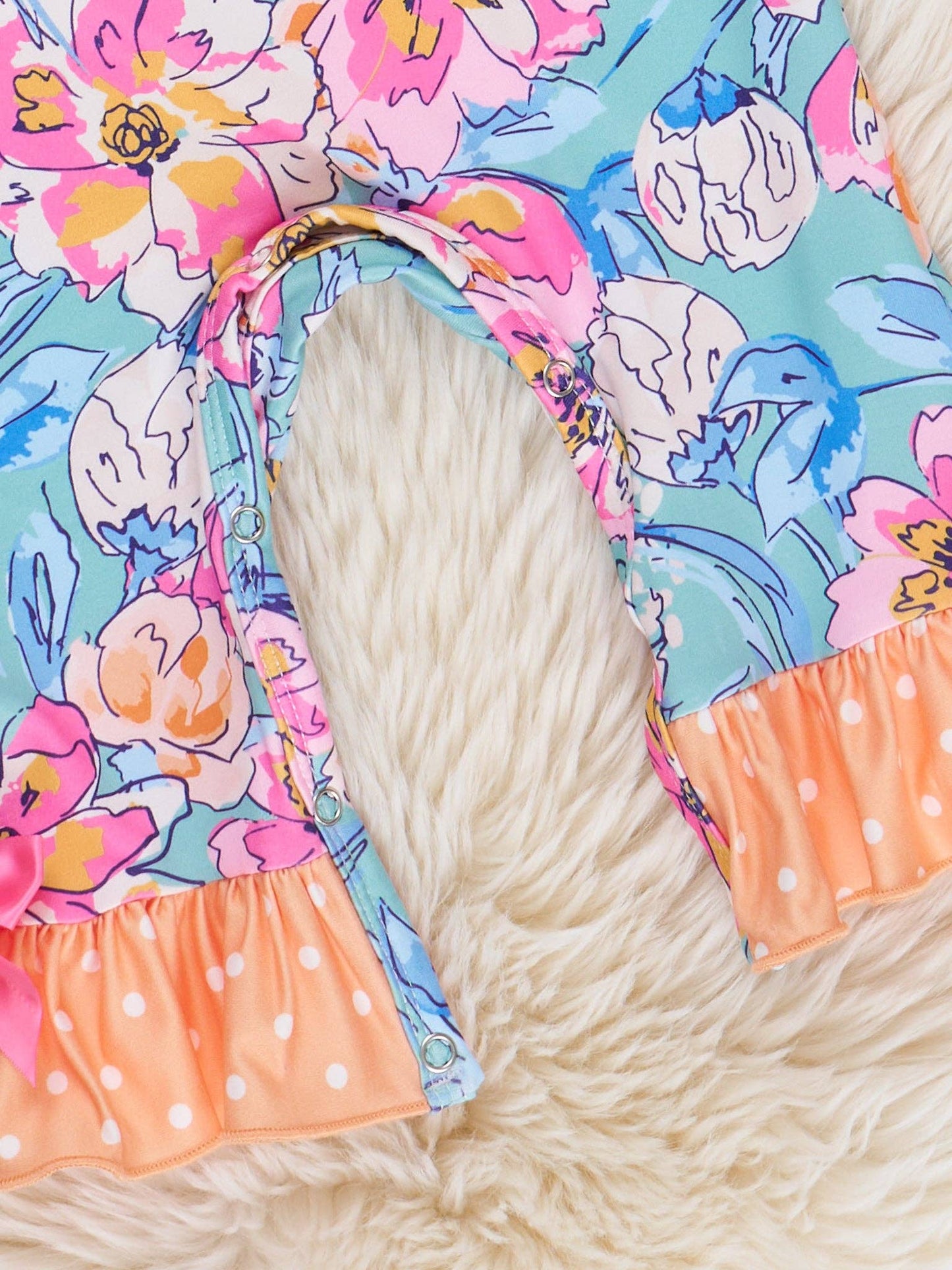 Floral Daydream Ruffle Romper