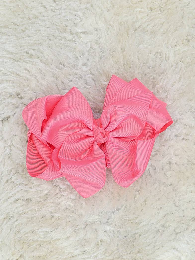 6.5 Inch Double Layer Bow - Multiple Colors!