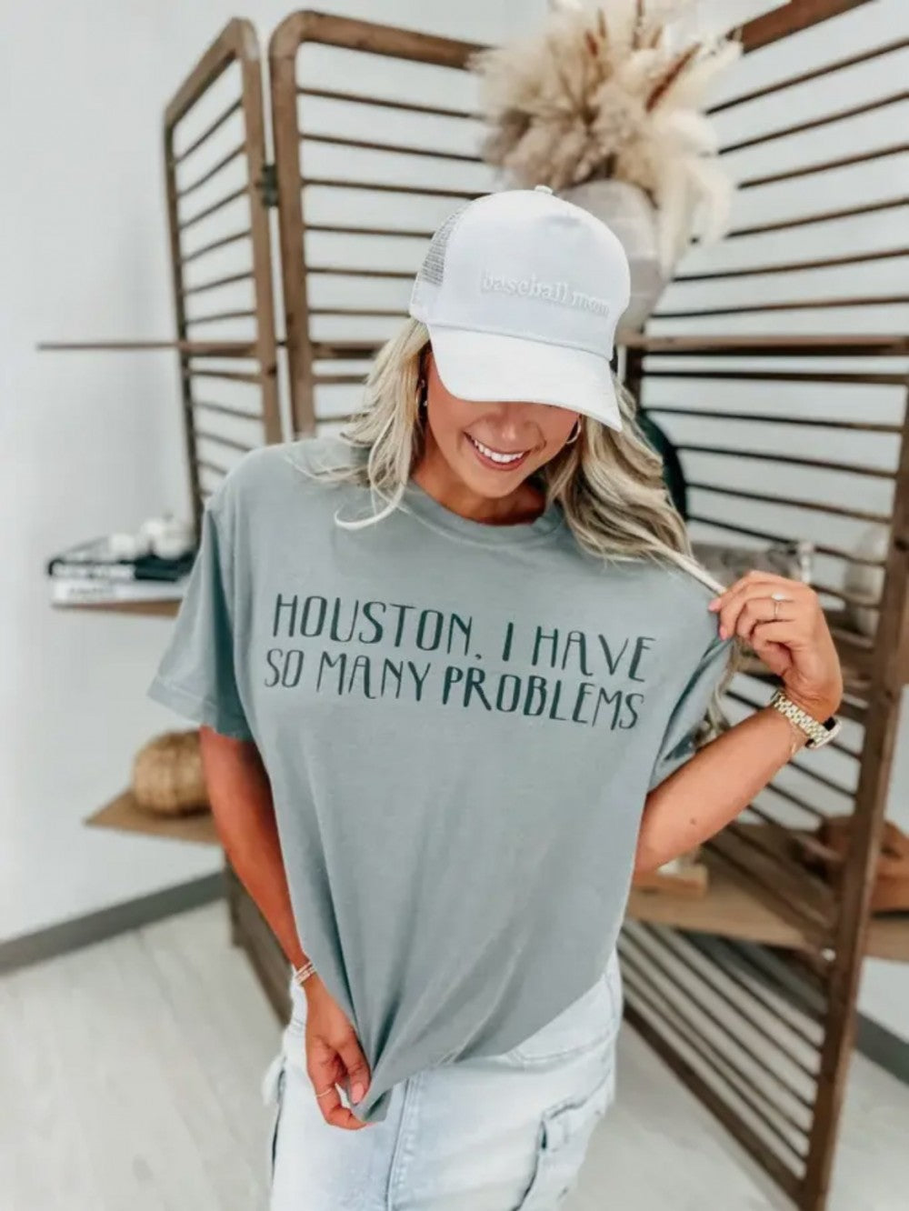 Houston I Have So Many Problems Graphic Tee|929