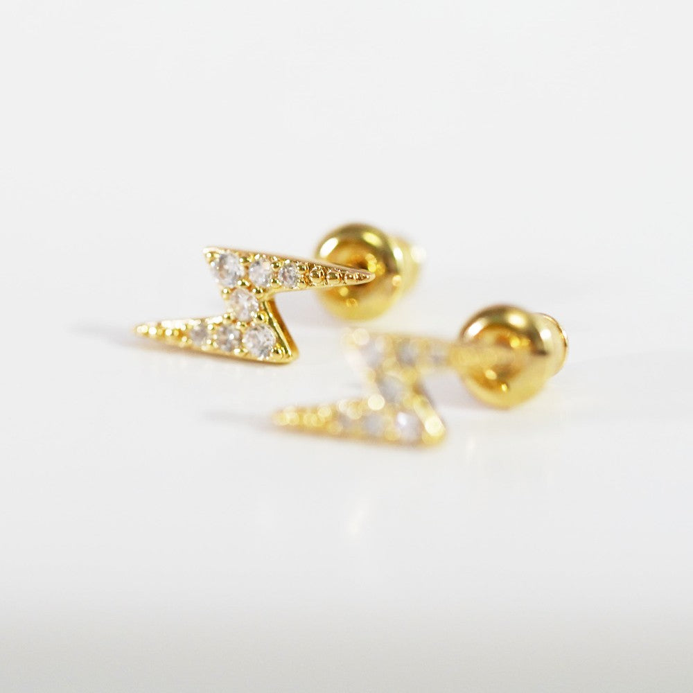 Brynn Lightning Bolt Earrings|1320