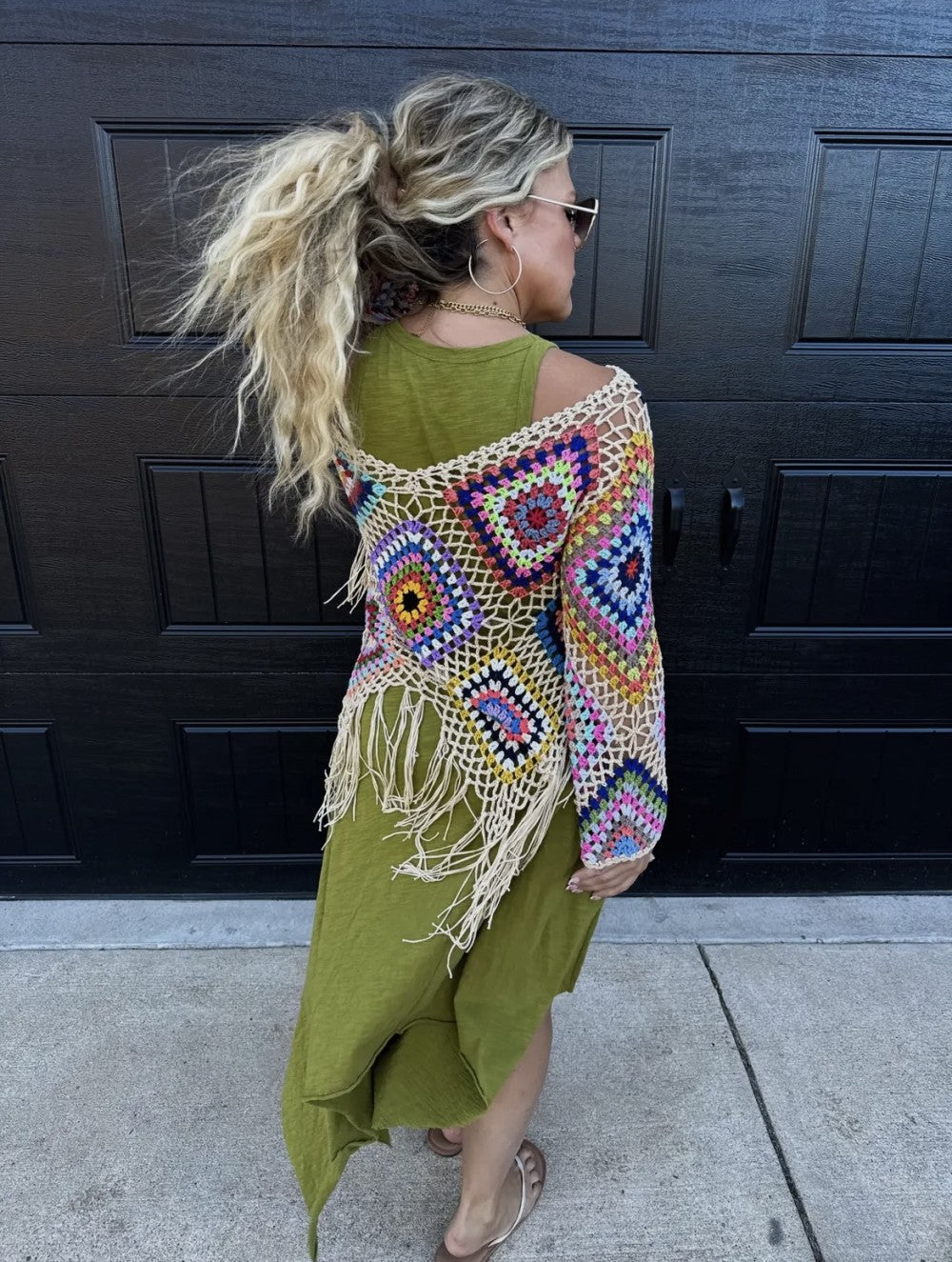 Boho Crochet Knit Top|917