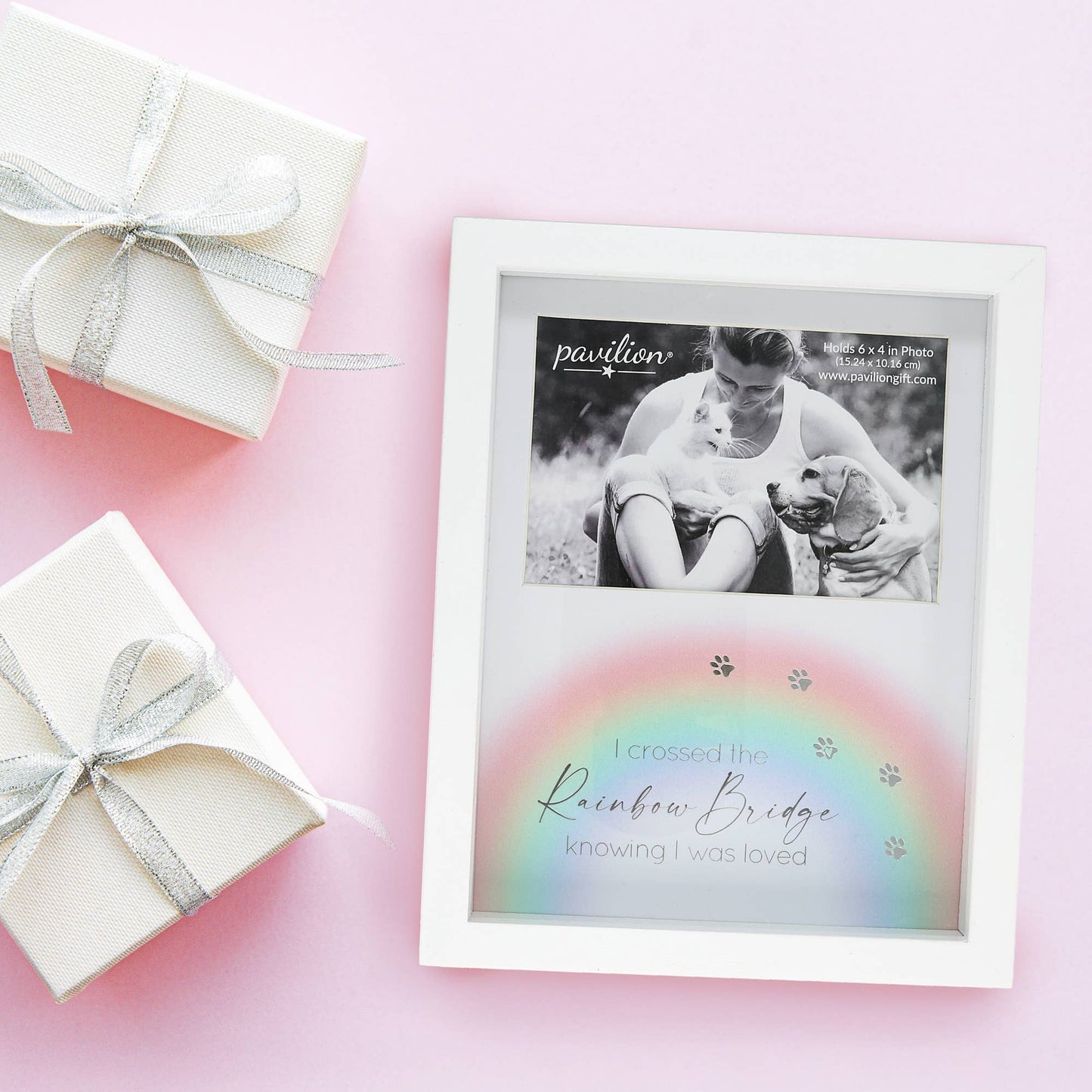 Rainbow Bridge 7.5" x 9.5" Shadow Box Frame (6" x 4" Photo)