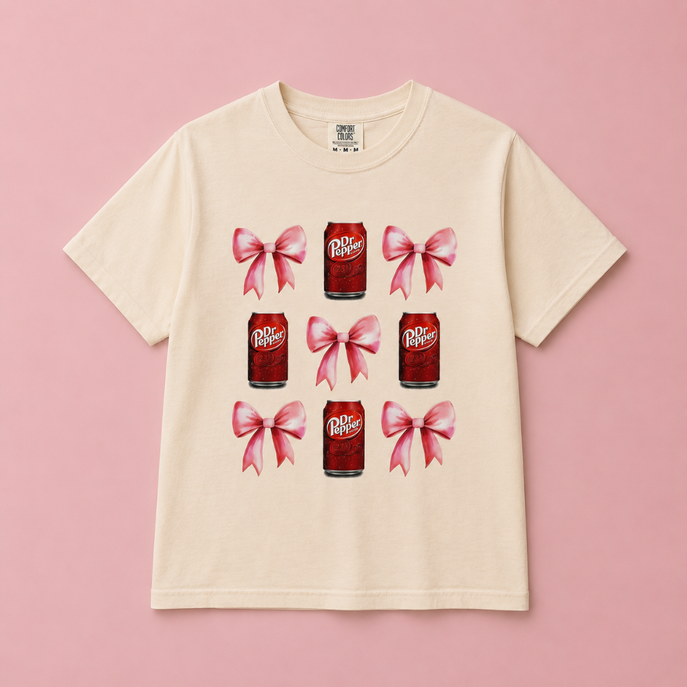 Dr. Pepper & Bows Tee|7799
