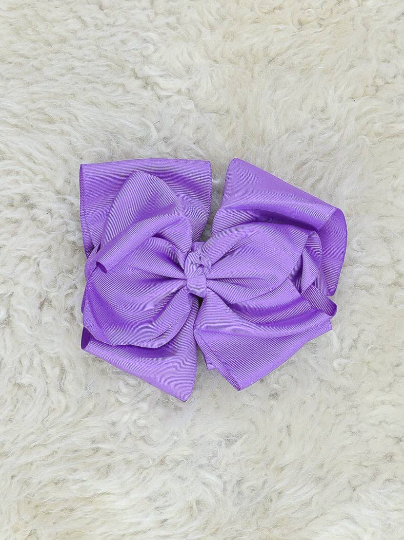 6.5 Inch Double Layer Bow - Multiple Colors!