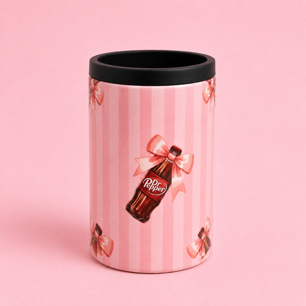 Dr Pepper & Bows Can Cooler|7971