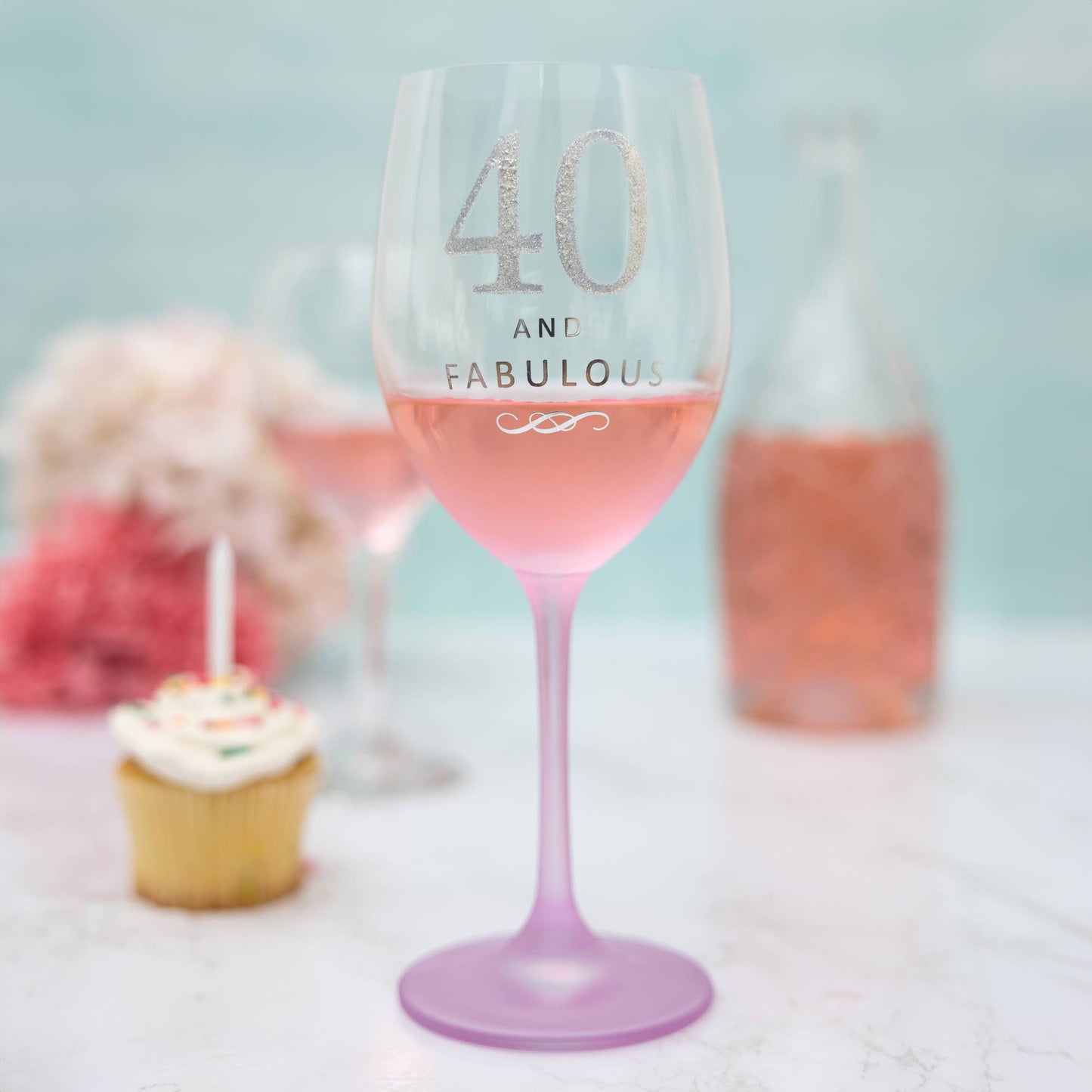 40 - Gift Boxed 19 oz Crystal Wine Glass