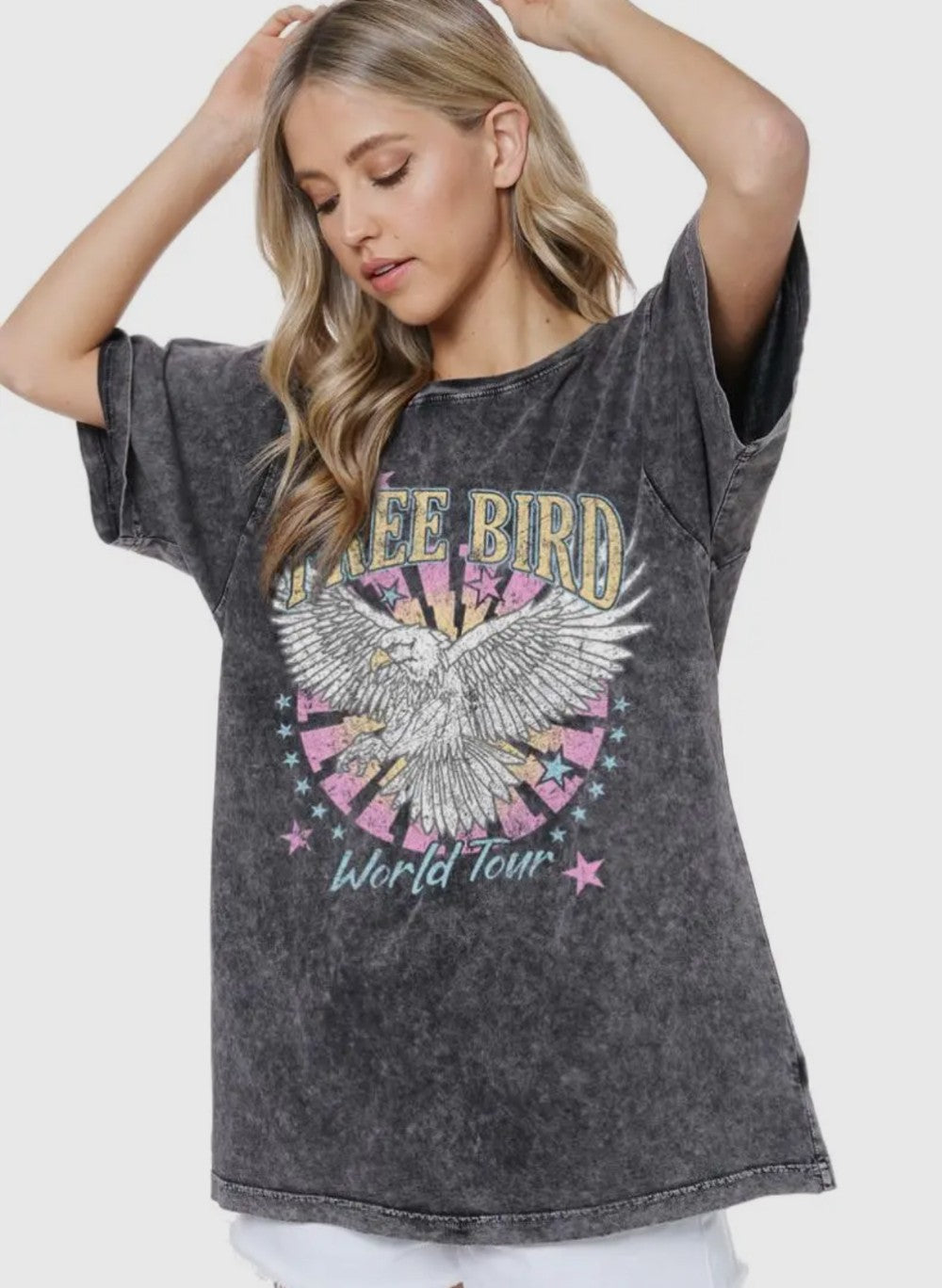 Free Bird Oversized Tee|2