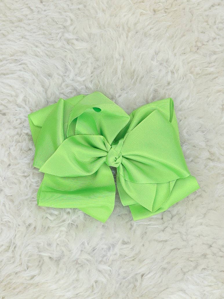 6.5 Inch Double Layer Bow - Multiple Colors!