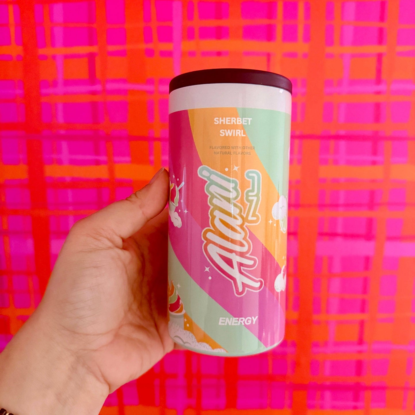 Slim Can Cooler Sherbet Alani