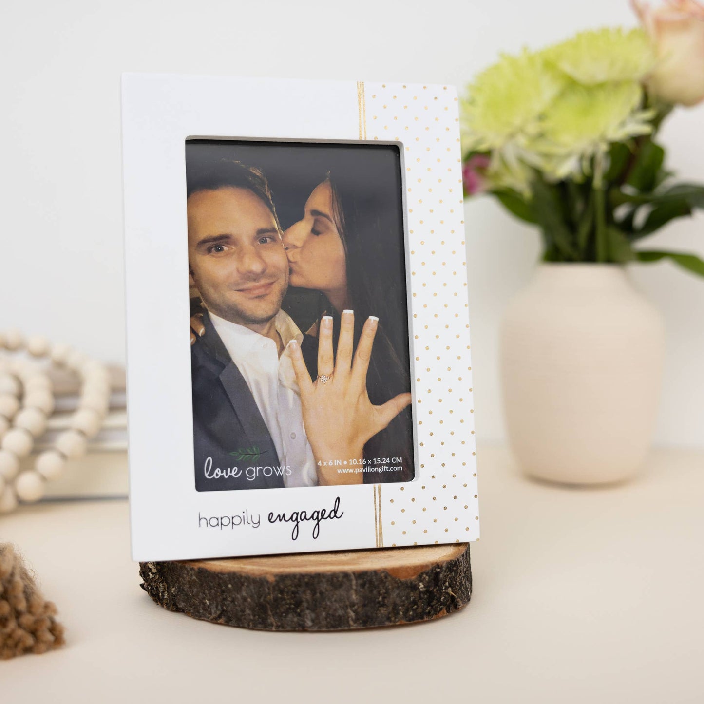 Happily Engaged - 4" x 6" Photo Frame