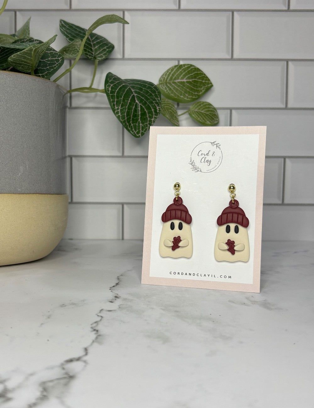 Red Fall Ghost Dangles|1538