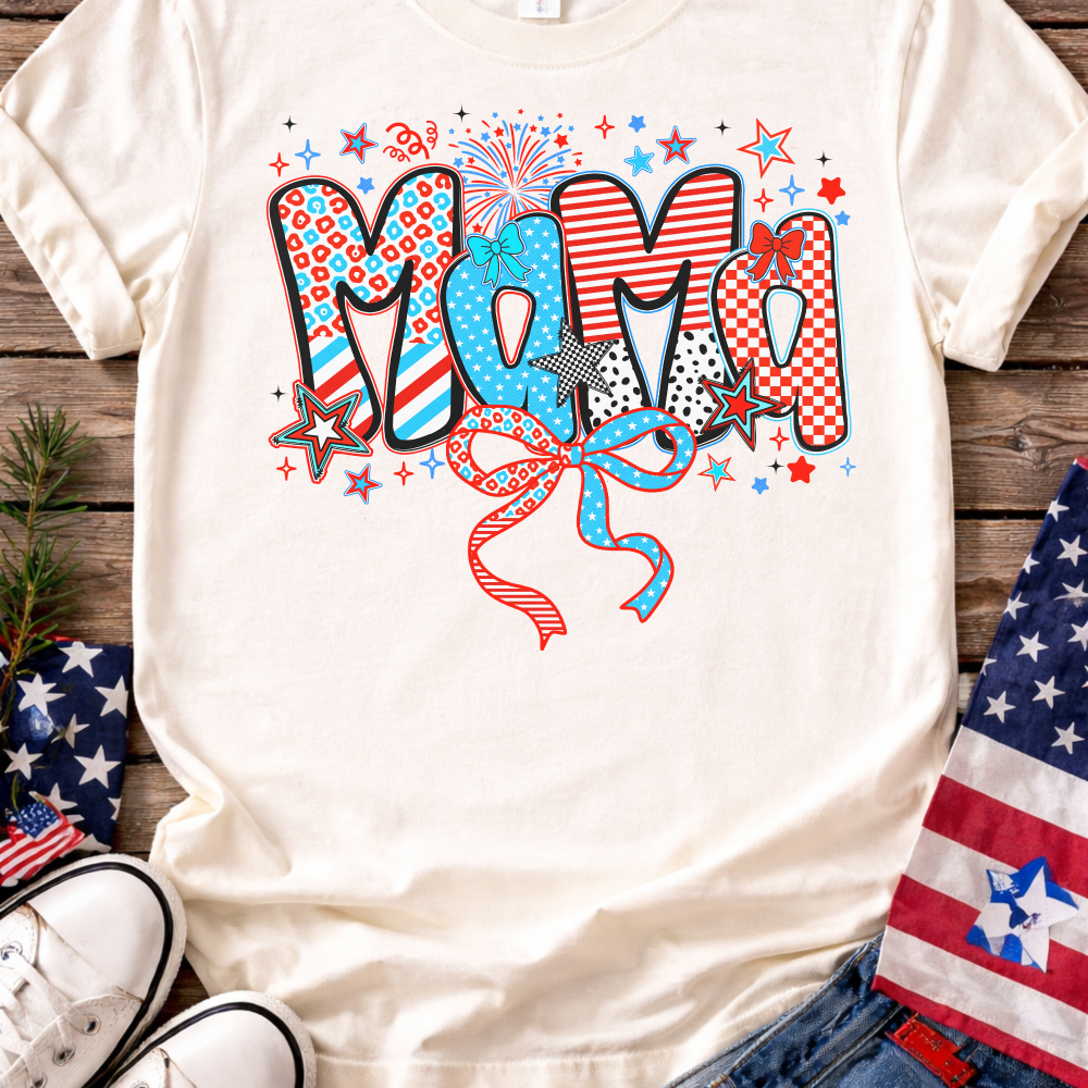 USA MAMA T-Shirt|7513