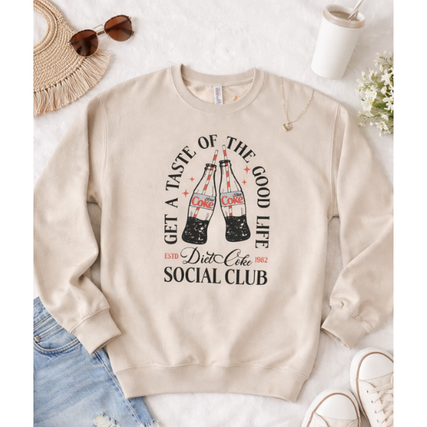 Diet Coke Social Club Sweatshirt|5886