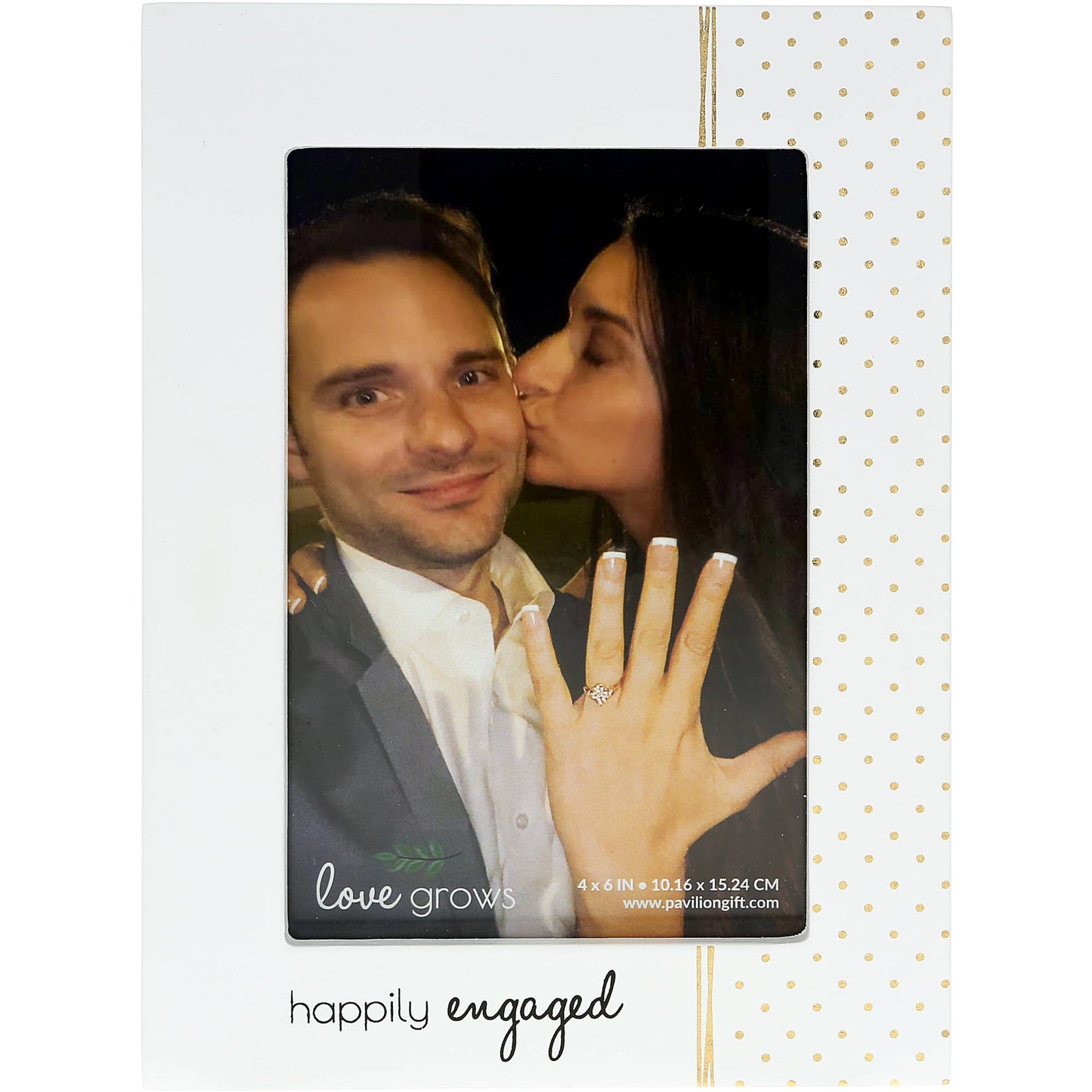 Happily Engaged - 4" x 6" Photo Frame