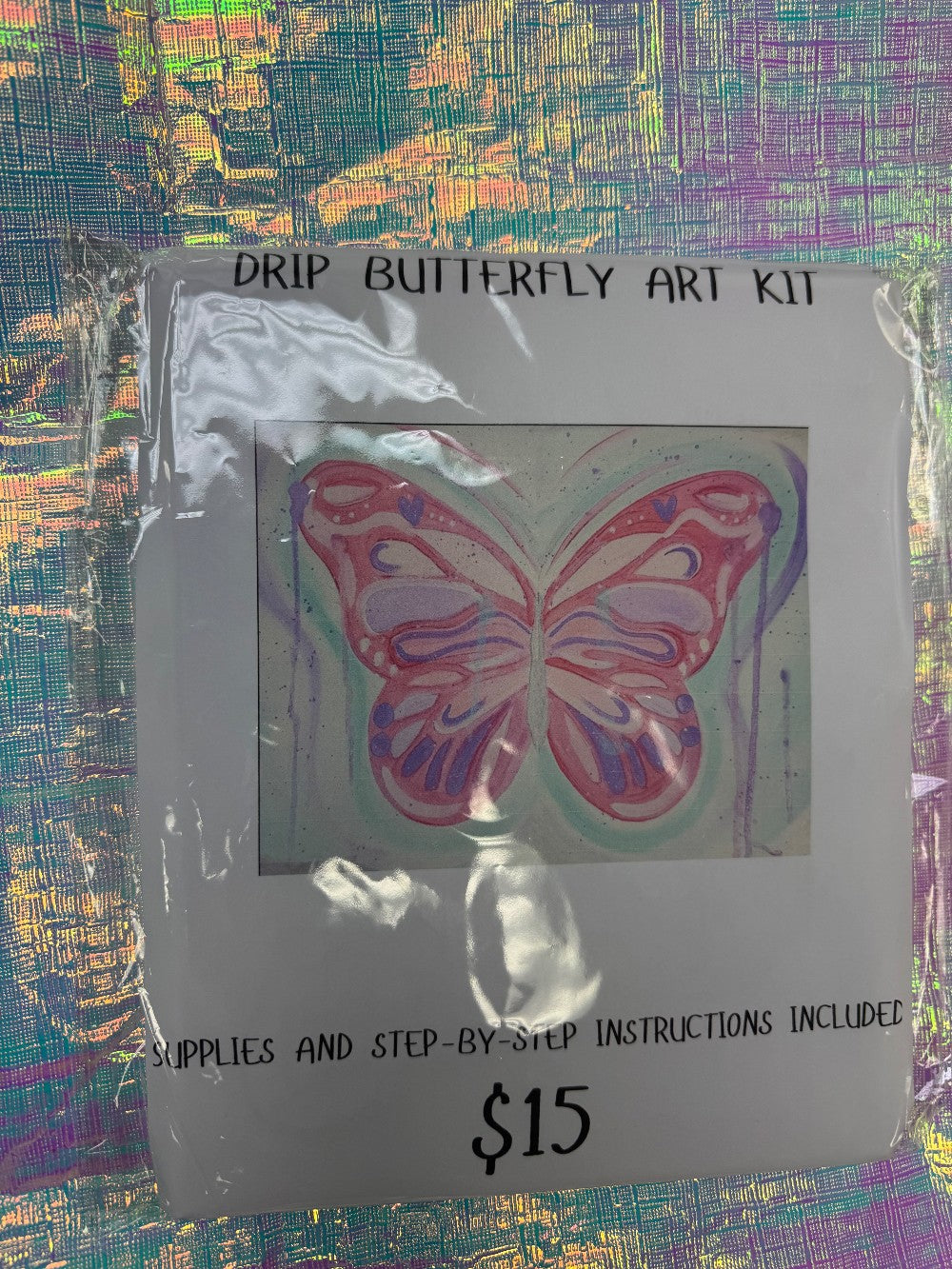 Butterfly Drip Art Kit|3812