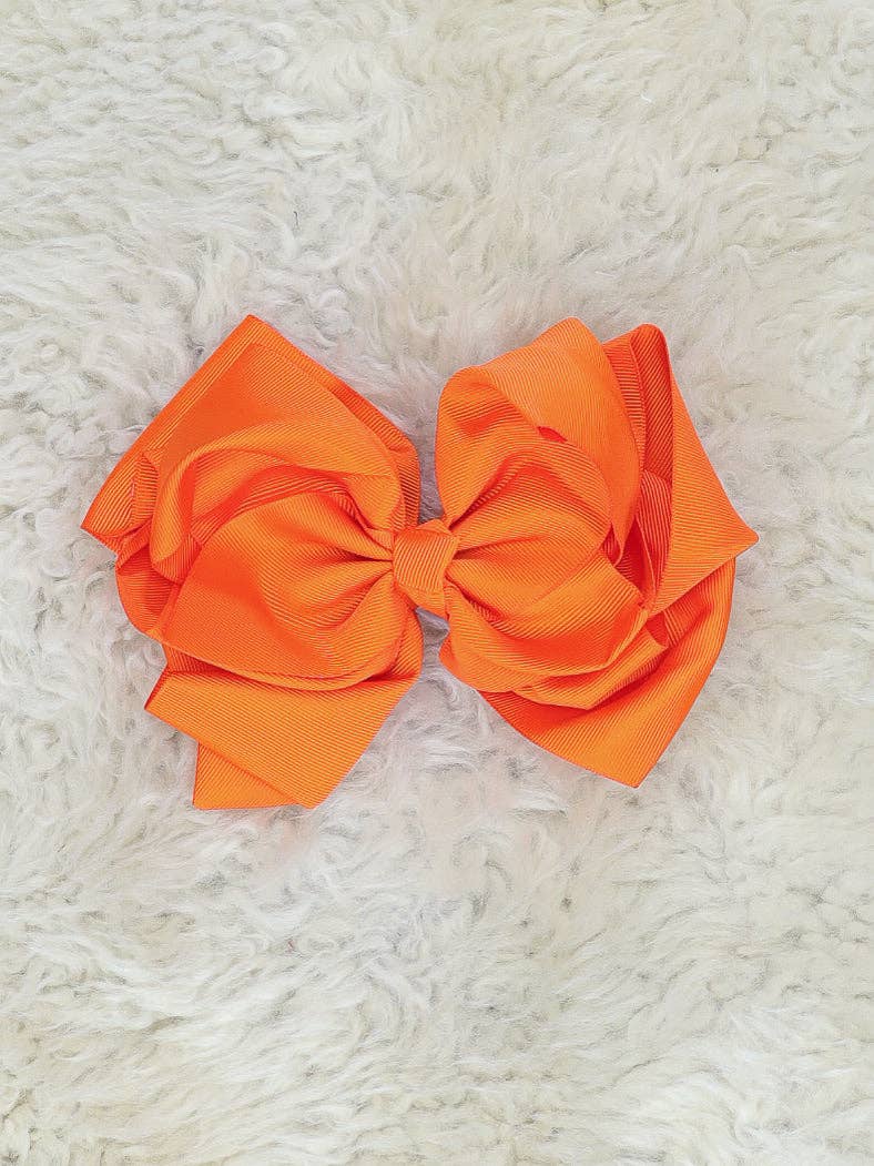 6.5 Inch Double Layer Bow - Multiple Colors!