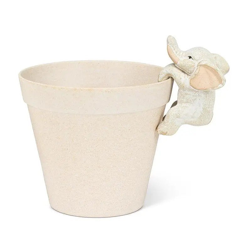 Climbing Elephant Pot Hanger-3.5"H|5726
