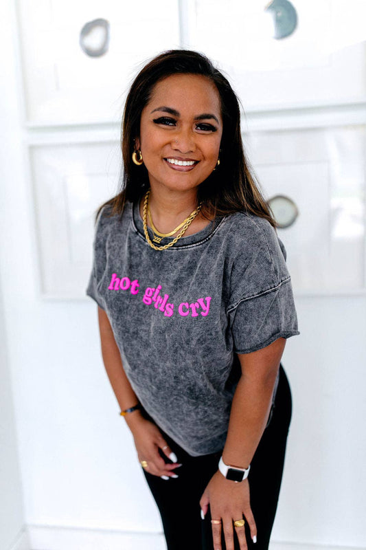 Hot Girls Cry Charcoal Puff