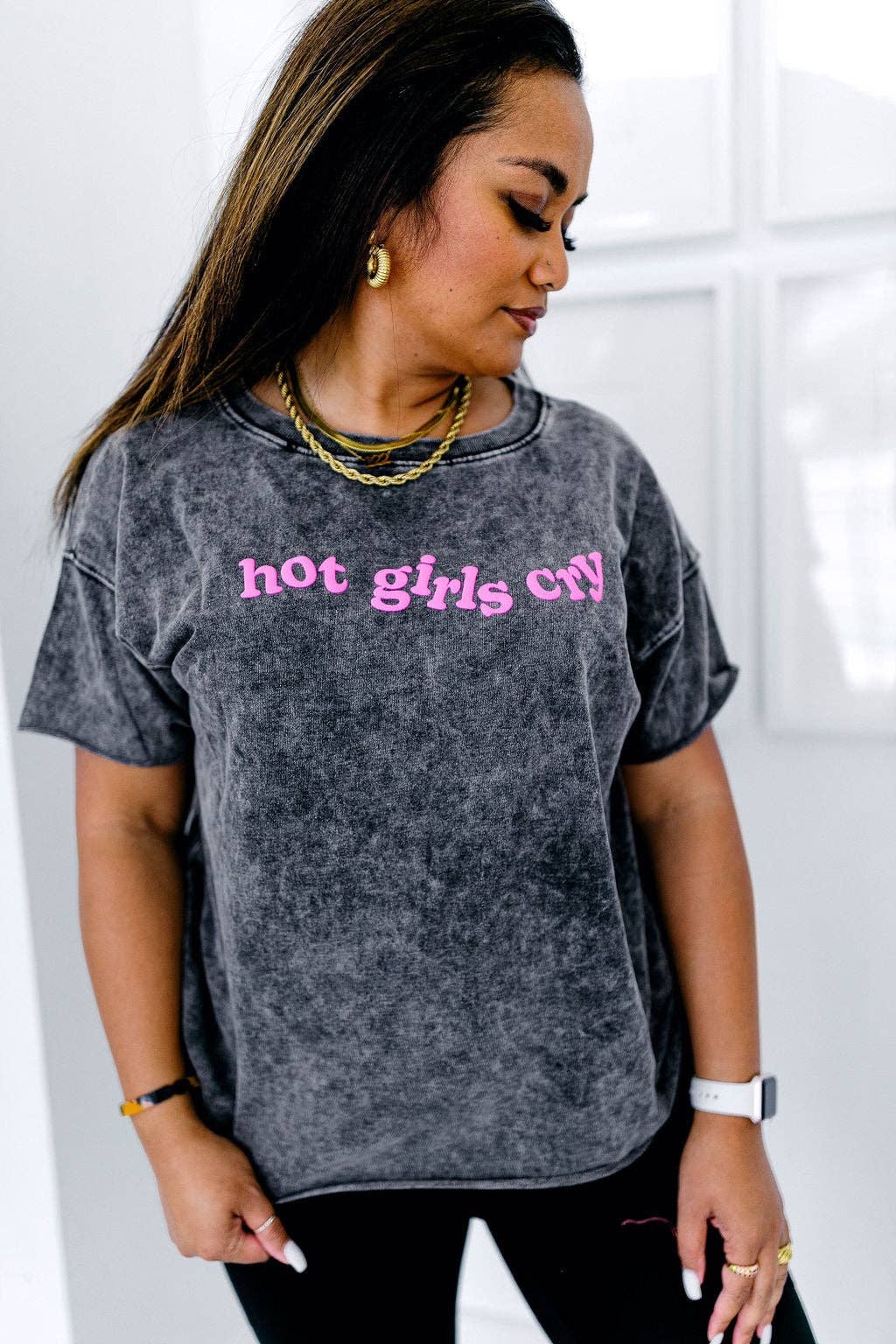 Hot Girls Cry Charcoal Puff