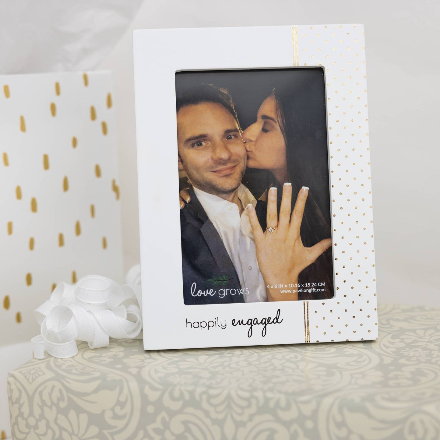 Happily Engaged - 4" x 6" Photo Frame