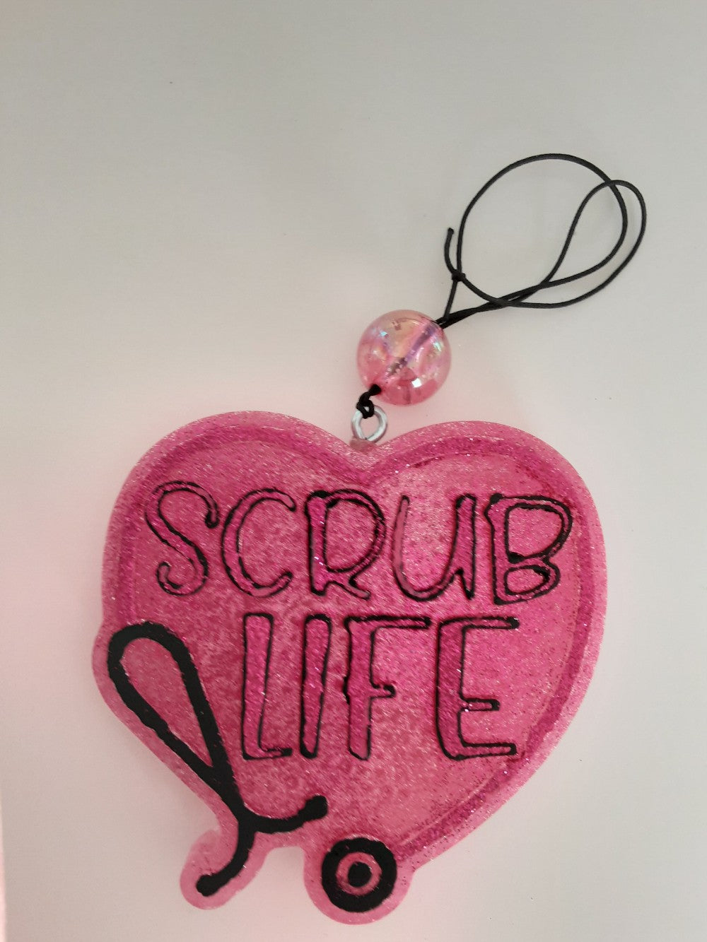 CAR FRESHIE-PINK SCRUB LIFE|1802