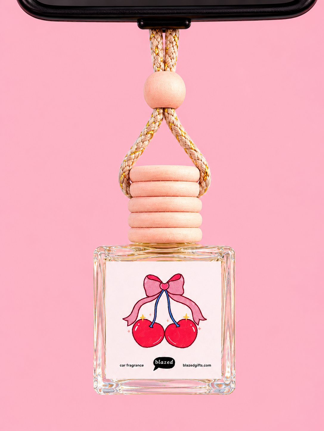 Cherries & Bow Car Fragrance