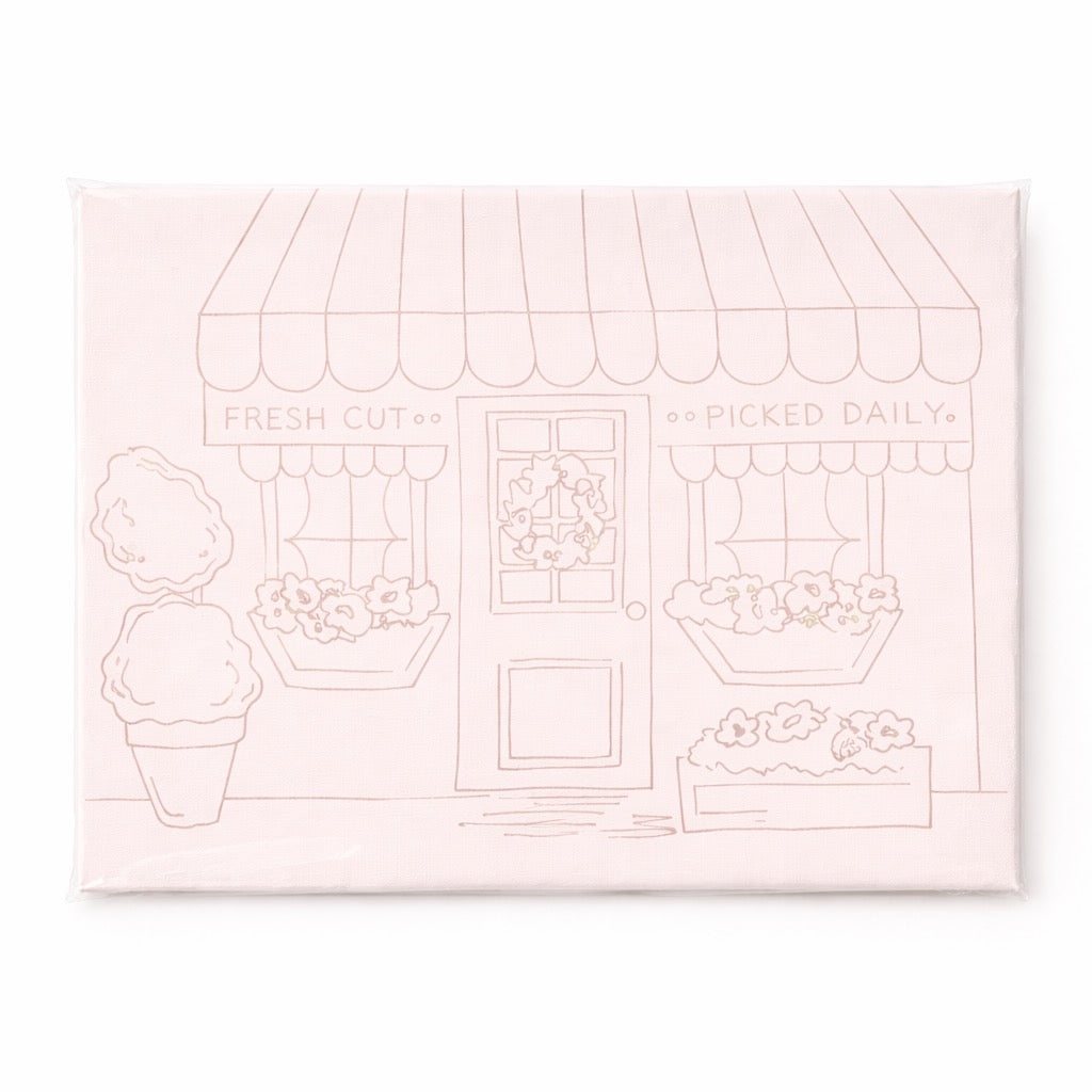 Spring acrylic art kit- flower shop