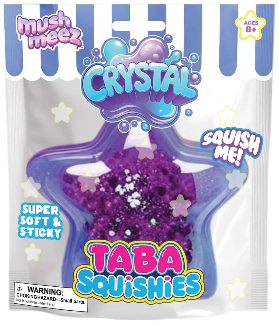 MushMeez - Crystal Clear TABA - 3.5" Star