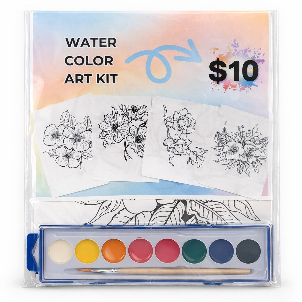 Watercolor kit- flowers