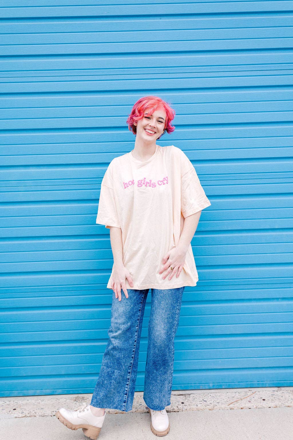 Hot Girls Cry Peach Puff