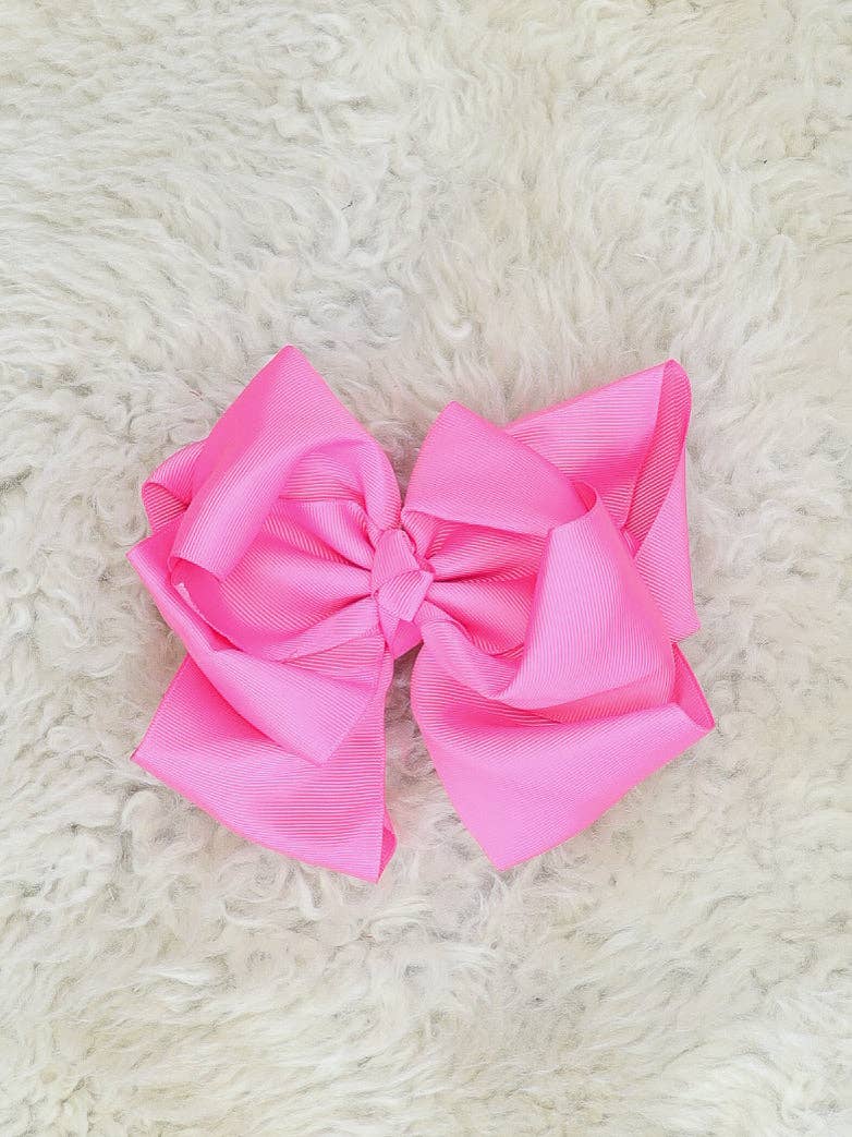 6.5 Inch Double Layer Bow - Multiple Colors!