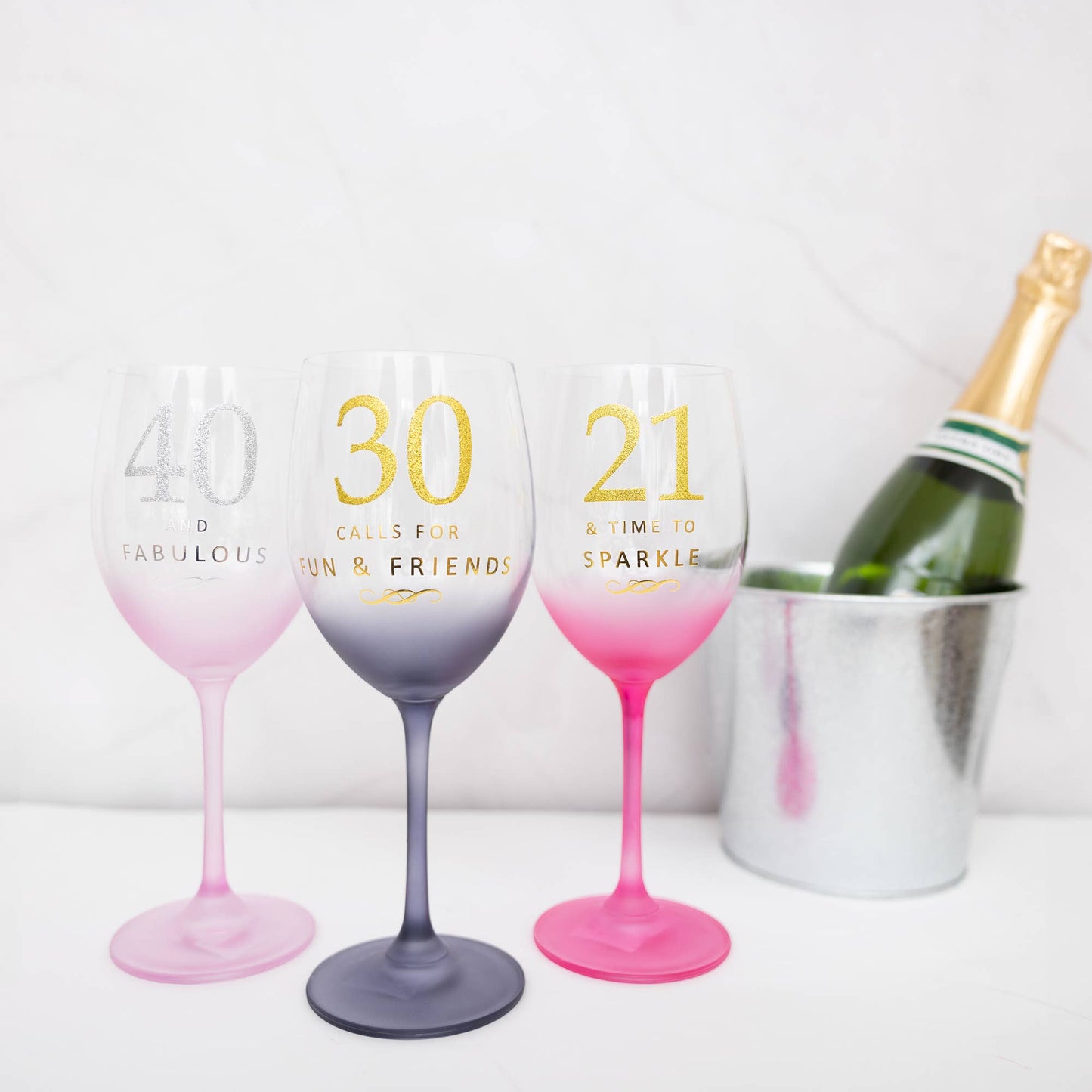 30 - Gift Boxed 19 oz Crystal Wine Glass