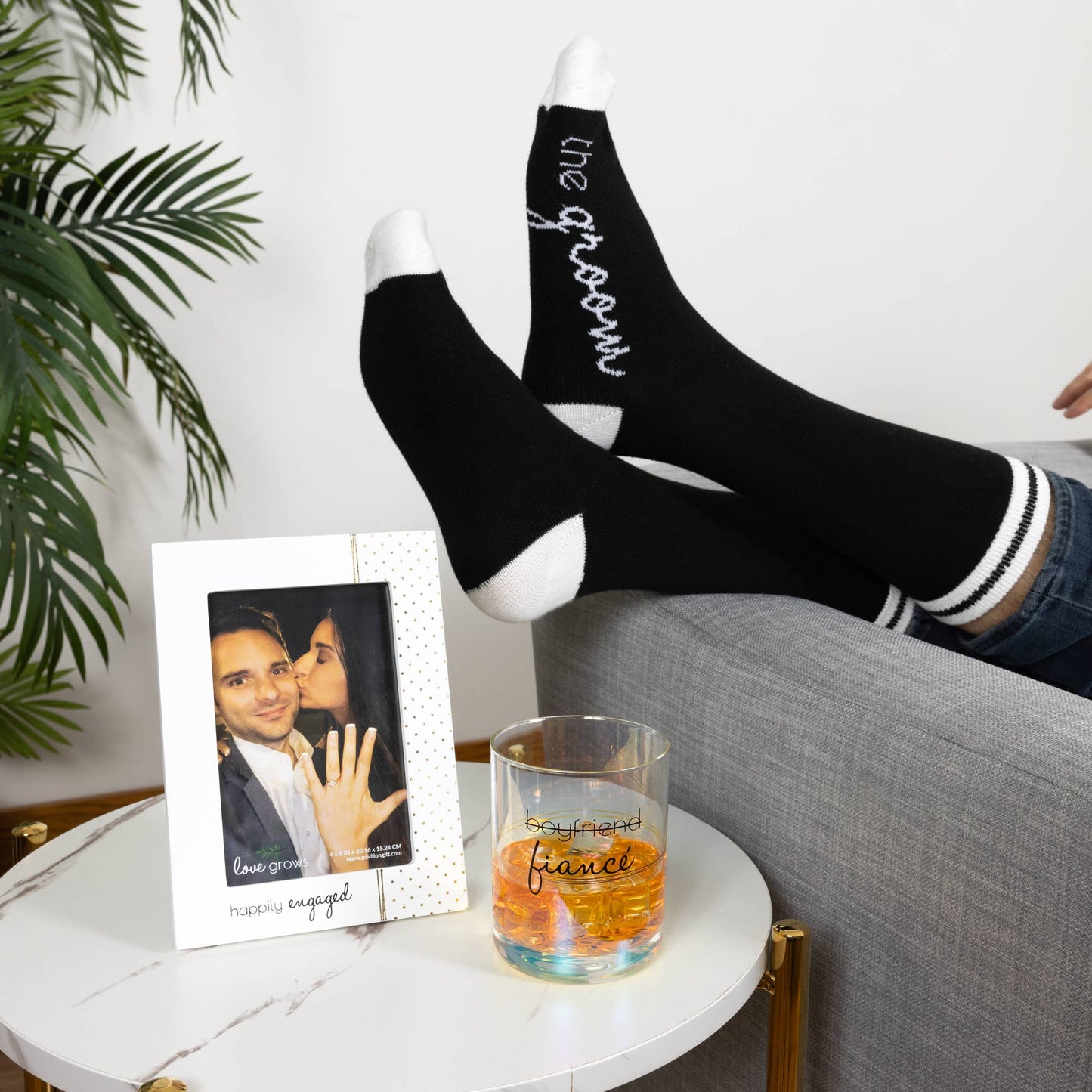 Happily Engaged - 4" x 6" Photo Frame