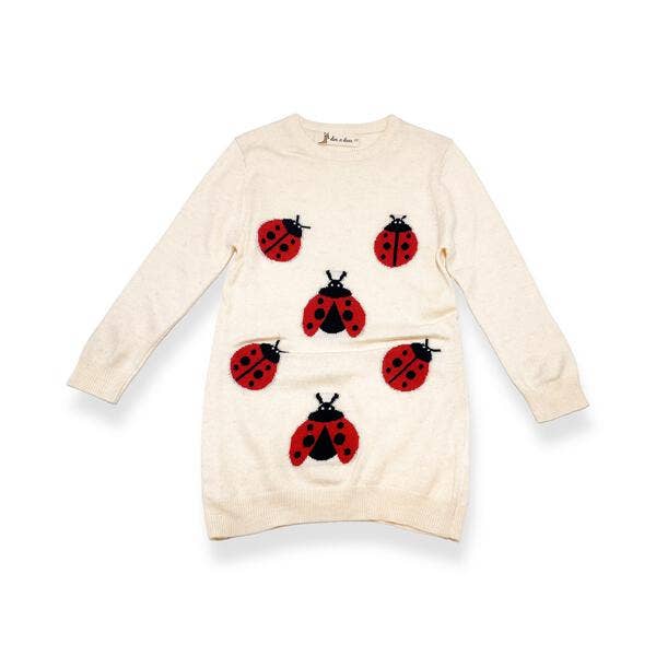 Ladybug Wooly Tunic Sweater