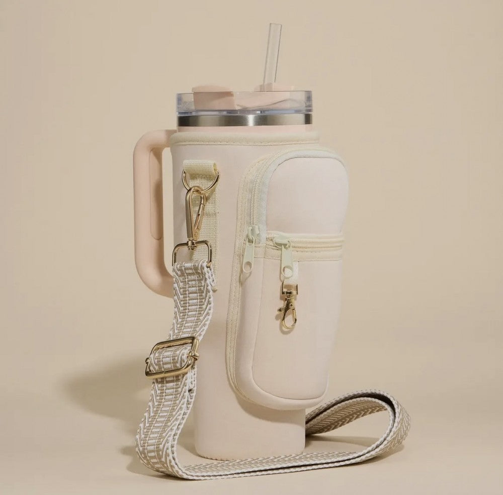 Insulated Tumbler Carrier Crossbody|958