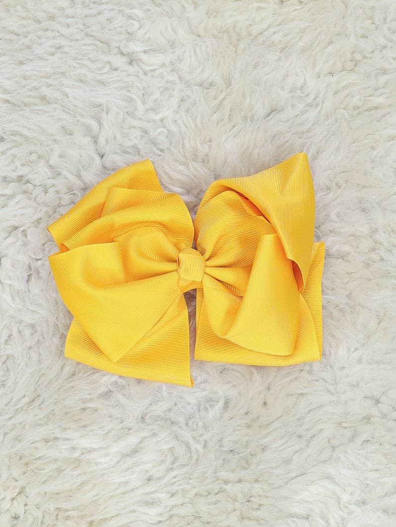 6.5 Inch Double Layer Bow - Multiple Colors!