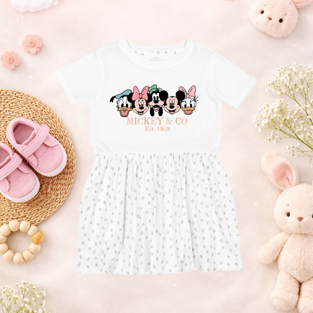 Mickey & Co Toddler Dress|6946