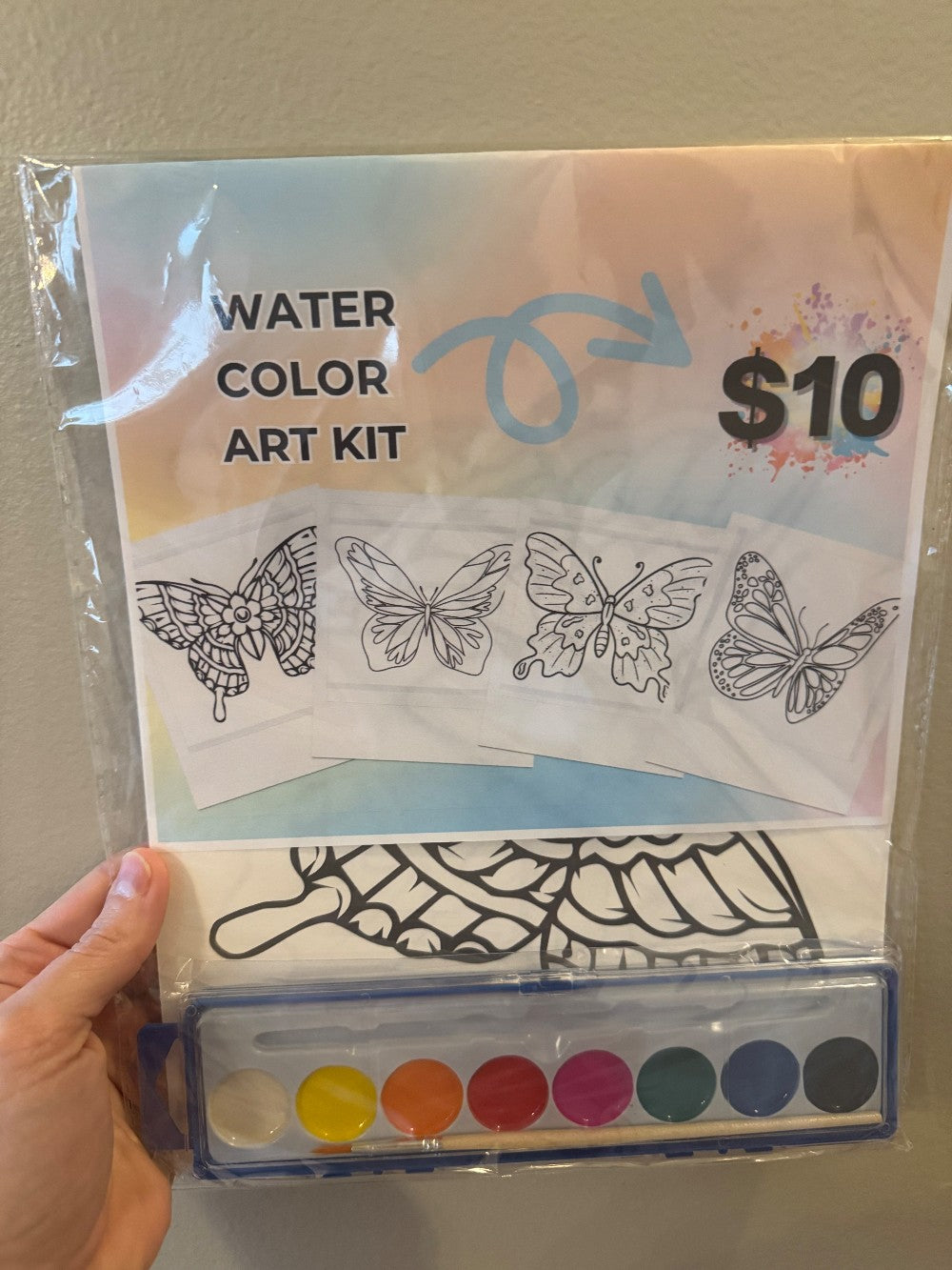 Water color kit- butterfly|3319