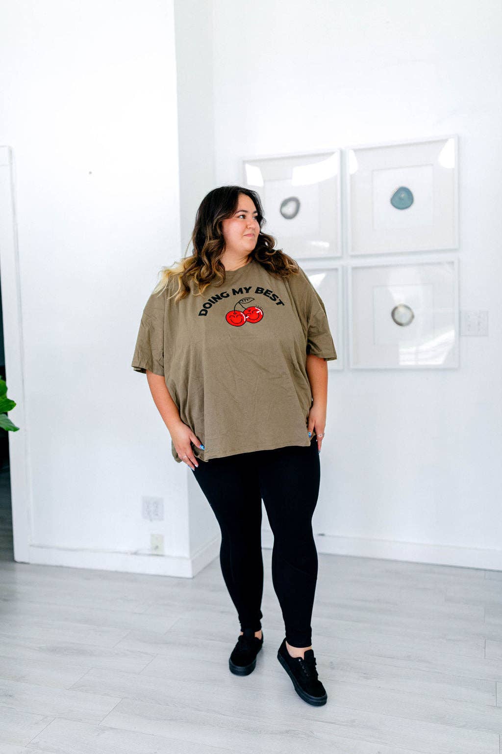 Doing My Best Boxy Tee