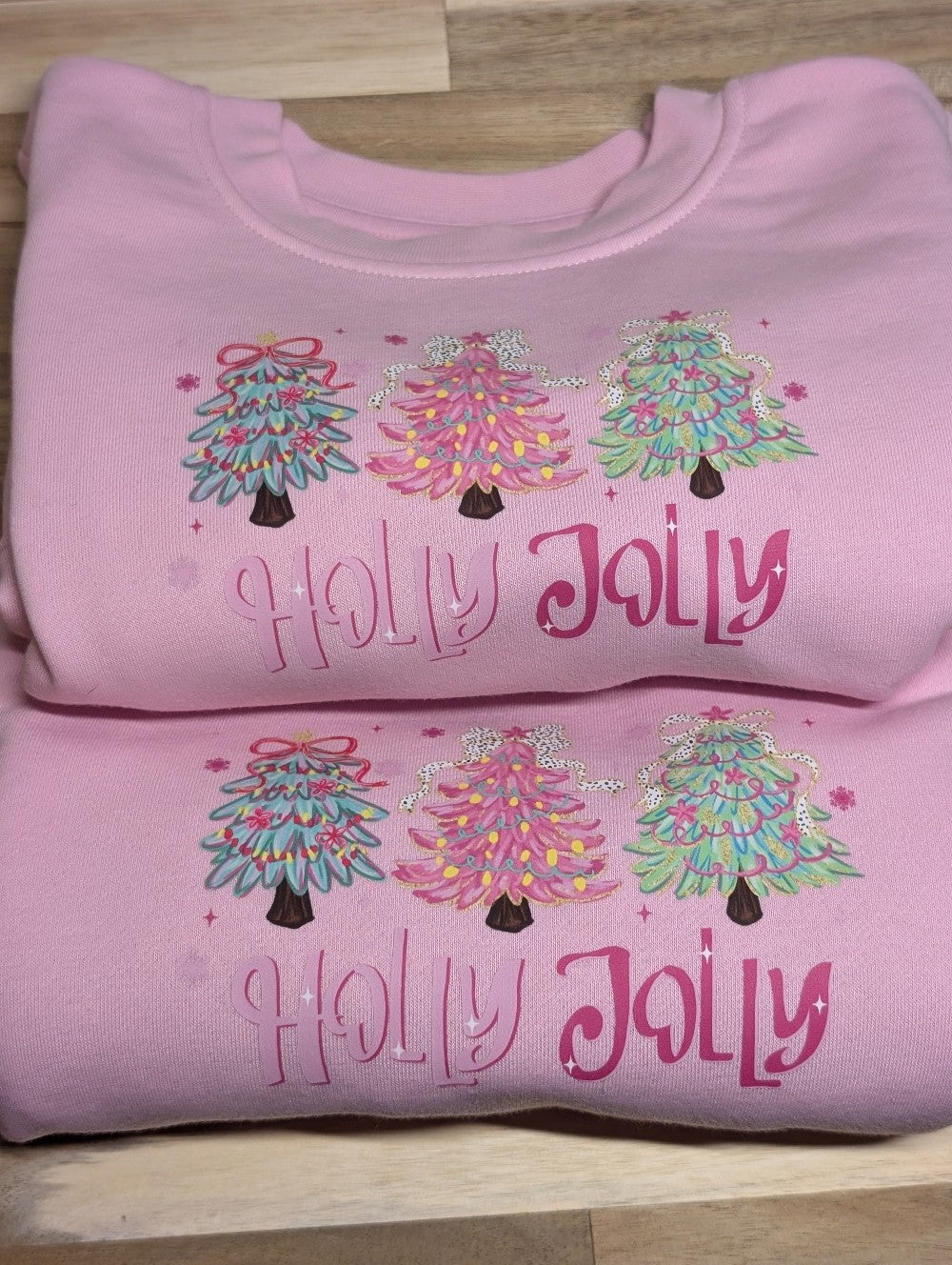 Holly Jolly Pink Sweatshirt|3183