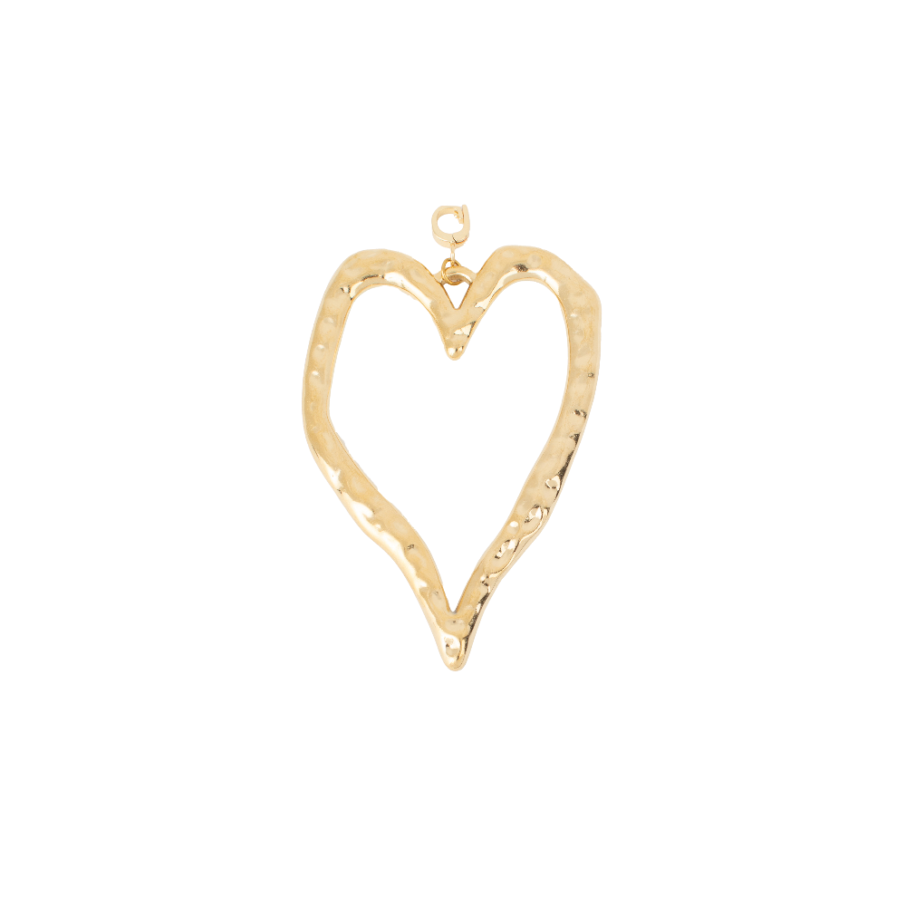 Oh My Heart Charm - Gold|1417