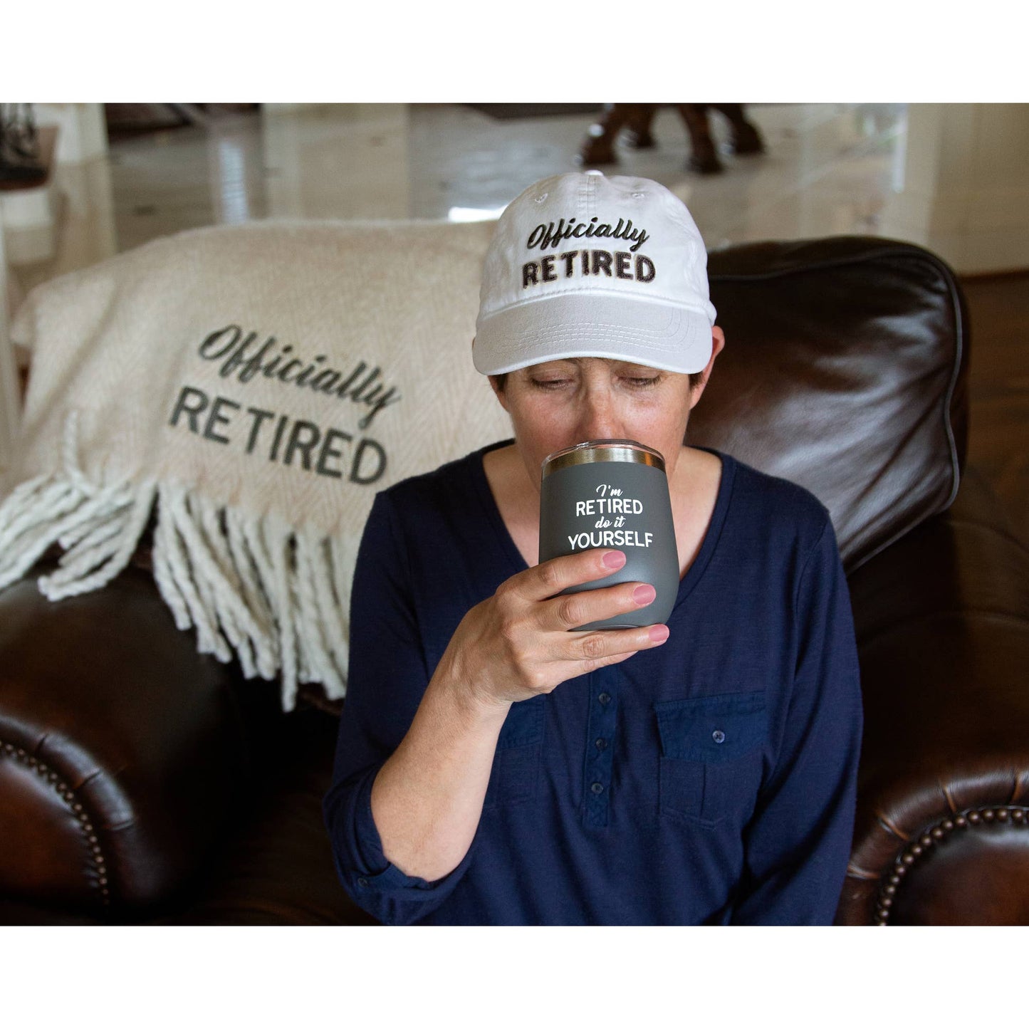 I'm Retired Stemless Tumbler